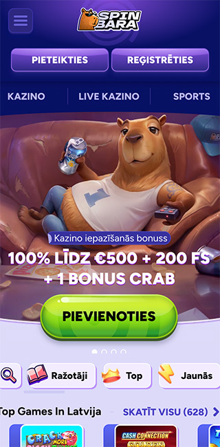 Spinbara Mobila Lietotne