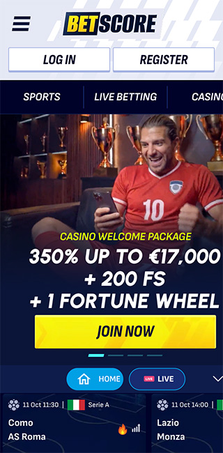 Betscore Mobila Lietotne